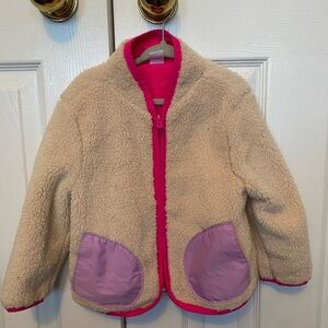 GAP kids fleece jacket girls 3T worn once